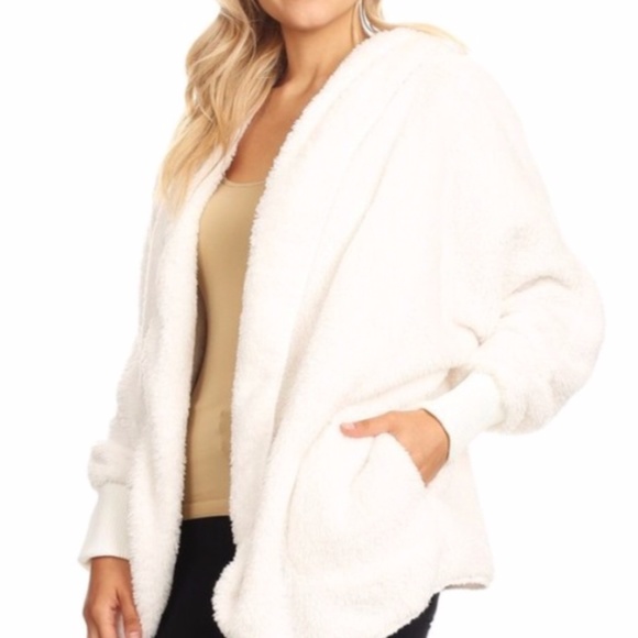 SOLD OUT  t-Party Fuzzy Cardigan Jacket - Picture 2 of 8